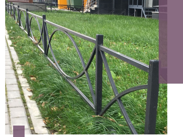 Газонные ограждения из металла в Котельниках — монтаж и продажа