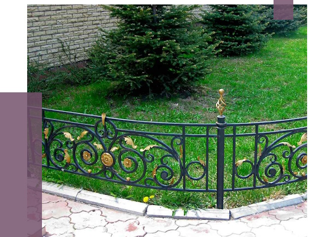 Кованые газонные ограждения в Котельниках от 7910 руб. — ПРОЛЁТ-Ктн