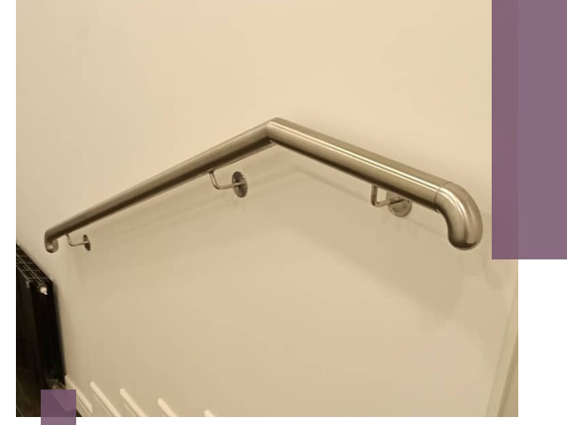 Изготовление пристенных поручней в Котельниках под ключ за сроки