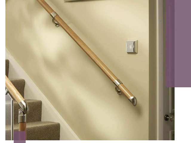 Монтаж пристенных поручней профессионально в Котельниках