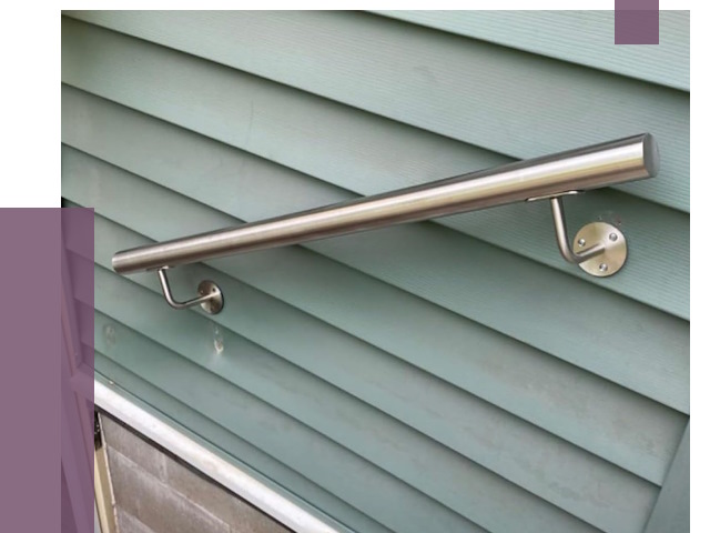 Поручни из нержавеющей стали в Котельниках от 7964 руб.  | ПРОЛЁТ-Ктн