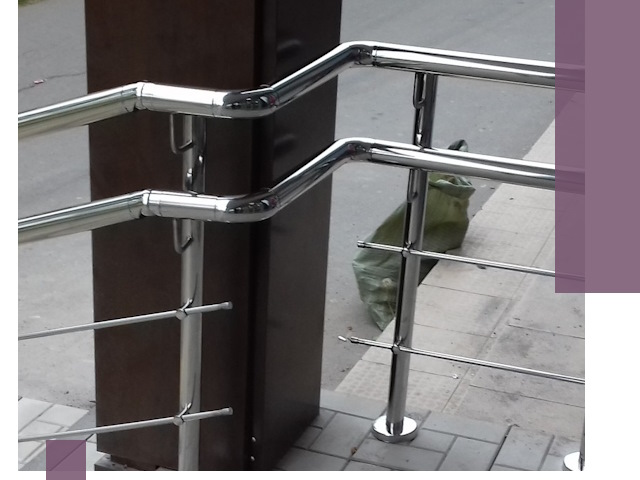 Монтаж поручней из нержавеющей стали в Котельниках качественно и быстро